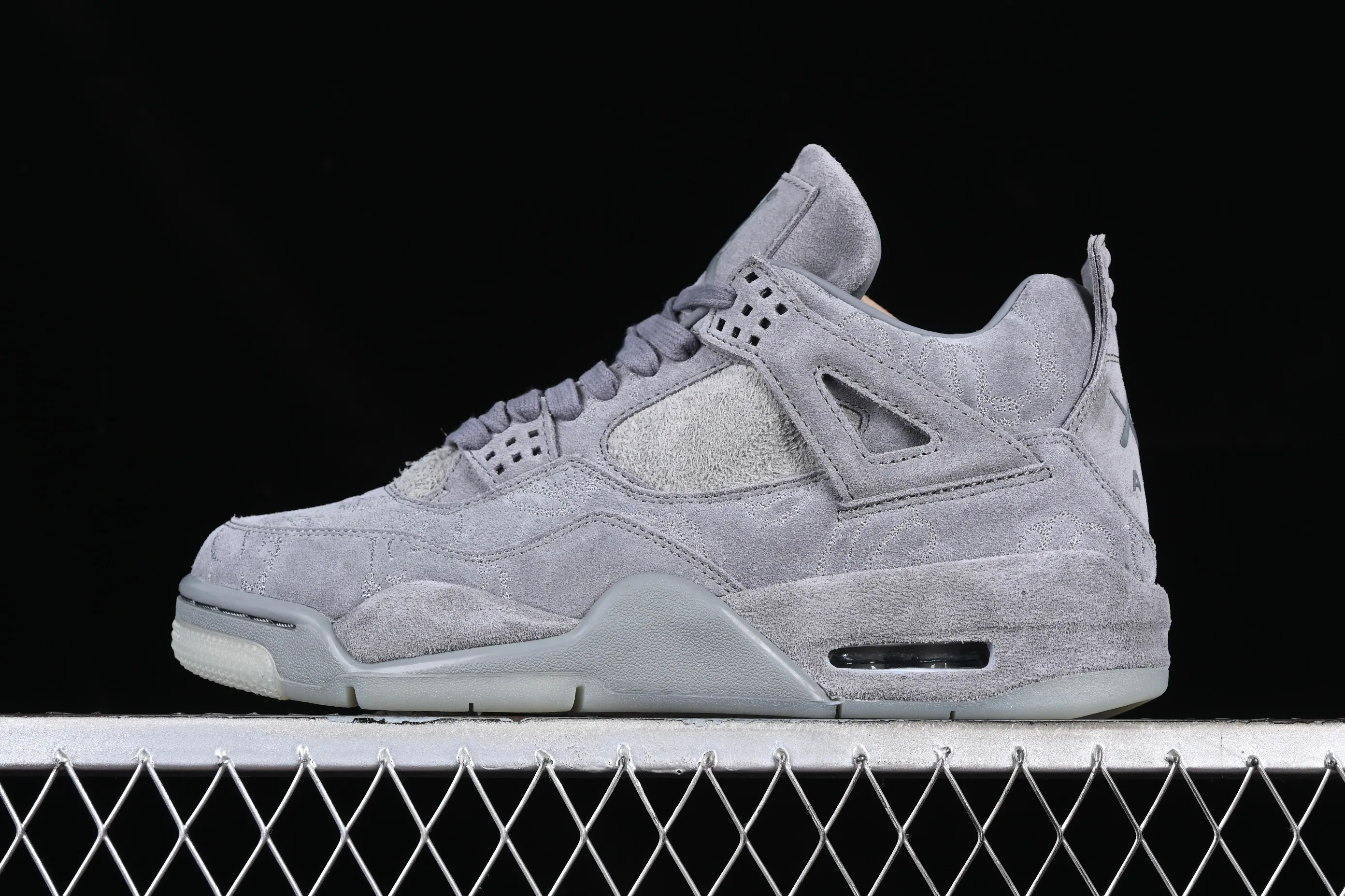 All categories Air Jordan Jordan series basketball shoes Air Jordan 4 OG version Air Jordan 4 Cool Gray AJ4 Joe 4 cool gray suede luminous bottom basketball shoes 930155-003